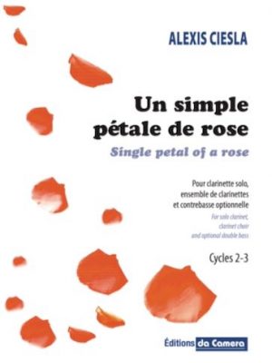 Un simple pétale de rose